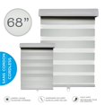 thumbnail image 2 of Hauz 6884GRYCD - 68 '' X 84 '' Alternate Blinds Window Shade, Cordless, Grey, 2 of 3