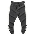 thumbnail image 3 of FEDTOSING Men's Gym Sweatpants Drawstring Gray Running Joggers Trackpants with Zipper Pockets, 3 of 5