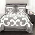 thumbnail image 1 of Lavish Damask Comforter 6-Piece Set, 1 of 4