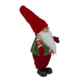 thumbnail image 3 of Northlight Smiling Santa Christmas Gnome Figure - 23" - Red and Green, 3 of 5
