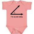 thumbnail image 3 of Inktastic I'm Acute Baby Funny Math Pun Boys or Girls Baby Bodysuit, 3 of 5