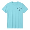 thumbnail image 6 of Men's Graphics Printed Eversoft Cotton T Shirts, Breathable & Moisture Wicking with Odor Control, Sizes 2XL Sky Blue, 6 of 6