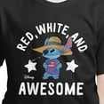 thumbnail image 3 of Lilo & Stitch - Red White And Awesome - Youth Short Sleeve Graphic T-Shirt, 3 of 5