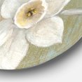 thumbnail image 2 of Designart 'fleurs Blanches Pastel Pures' Art Mural en Métal de Ferme, 2 of 3