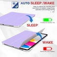 thumbnail image 2 of Case for For iPad 10th/9th/8th/7th/Pro 11" 10.5"/Air 5/4th 3rd, Slim Stand Hard Back Shell Protective Smart Cover Case, 2 of 8