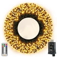 thumbnail image 1 of Luces navideñas Ollny 500 LED de 50 m con temporizador remoto de 8 modos IP44, 1 of 7