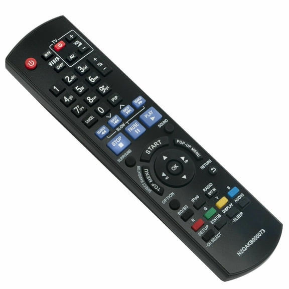 New N2QAKB000073 Replace Remote for Panasonic Blu-ray SA-BT200 SA-BT205 SA-BT207