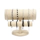 thumbnail image 5 of Soporte para diadema de terciopelo de moda, expositor de joyas, organizador marrón, 5 of 9