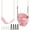 Pink, variant on KINSPORY Toddler & Child Swing Seat, Heavy-Duty High Back Fully Assembled, Iron Chain Eva Swing for Indoor/Outdoor, Hanging Tree Straps(Green)