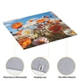 thumbnail image 4 of Honeii Vibrant Field Of Blossoms for Dish Drying Mat for Kitchen Counter, Non-slip Rubber Backed, Hide Stain Kitchen Super Absorbent Draining Mat, Dish Rack Pad, 4 of 8
