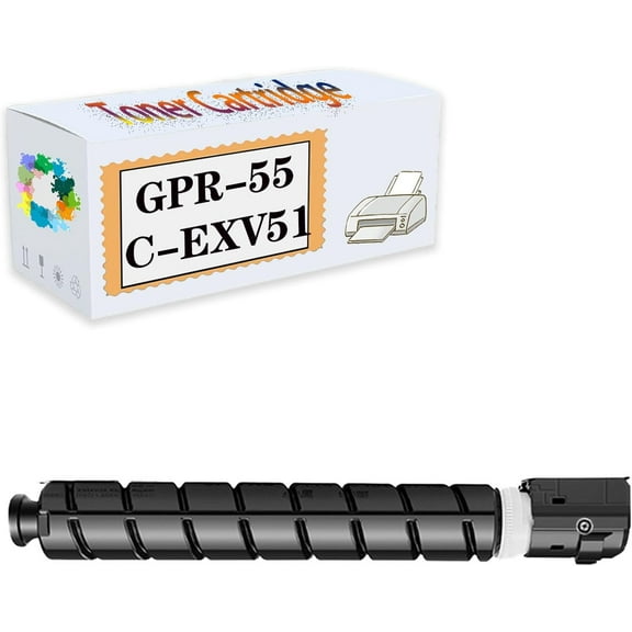 GPR-55 C-EXV51 Toner Cartridges Compatible for Canon C5535i C5540i C5550i C5560i DX C5735i DX C5740i DX C5750i DX C5760i Printers --- High Capacity 20,000 Pages