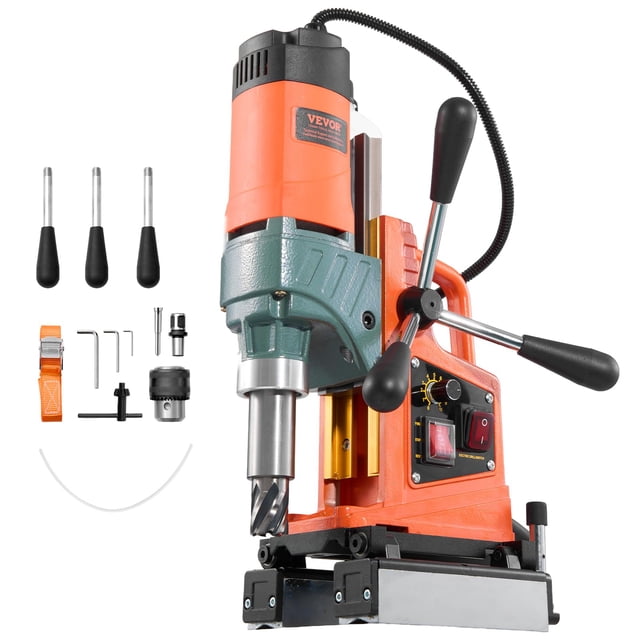 Taladro magnético VEVOR 1400W, 5 cm, taladrado 0-750 RPM