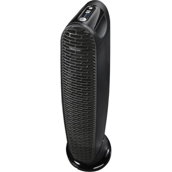 Honeywell HFD230B Quiet Clean Tower Air Purifier - Black - Medium Room - Permanent Filters - 99% Allergen Removal