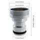 thumbnail image 5 of Snap Feature Dishwasher Adapter Stainless Steel 2pcs for Washing Machine, 5 of 10