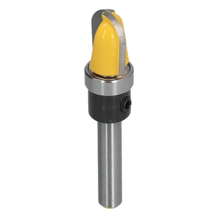 

Round Nose Bit Core Box Bowl Tray Template Dish Carving Router Cutter with Bearing 1/4in Shank1/2in