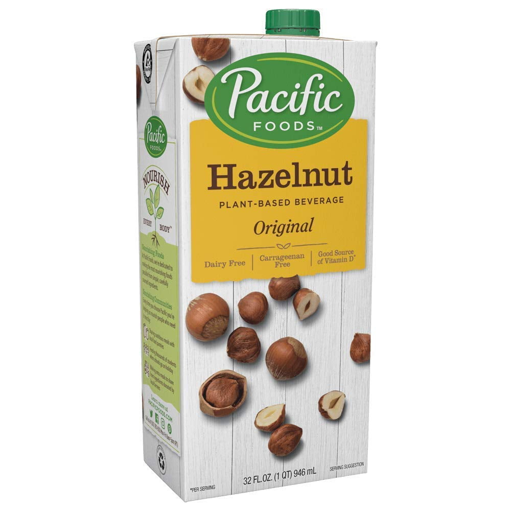 Pacific Hazelnut Original NonDairy Beverage 32 oz Cartons Pack of 6