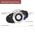 thumbnail image 6 of Martian Motorcycle Bluetooth Helmet Full Face Dual Visor Bluetooth Headset: HM_BFULLFACE Matt Black + Premium Leather Gloves, 6 of 9