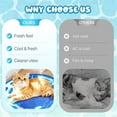 thumbnail image 3 of Water Mat for Cats Dogs, 2025 New Thickened Cat Water Mat with Fish, Pet Cat Water Bed Play Mat, Cool Comfort Water Sensory Playmat for Pet & Kids (A3, 25.6), 3 of 8