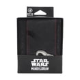 thumbnail image 6 of Star Wars The Mandalorian Bantha Skull Crest 3.5" Black Bifold Card Wallet, 6 of 7