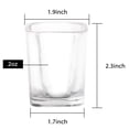 thumbnail image 2 of Ruckae 12-Pack Heavy Base Shot Glasses,2-Ounce Clear Shot Glasses Set, 2 of 5