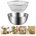thumbnail image 3 of Juego de colador de malla de acero inoxidable, colador de malla fina para cocina, cesta coladora, 1 Juego, 3 of 5