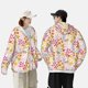 thumbnail image 4 of Balery Colorful Floral Sudadera ligera de manga larga con capucha y protección solar UPF 50+ para hombre y mujer, ideal para pesca y running-Small, 4 of 7