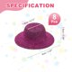 thumbnail image 2 of Sombreros Mini Uxcell para Manualidades, 8 Pcs 18mm ID Sombreros Mini Vaquero Brillantes para Decoración de Casas de Muñecas, Accesorios para Fiestas, 2 of 6
