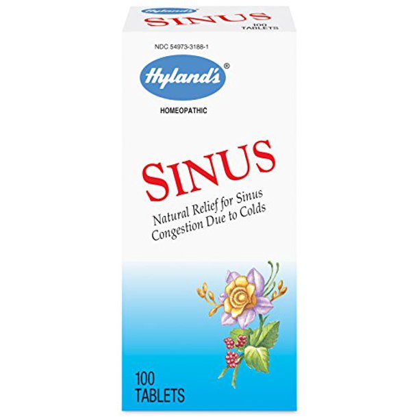 Sinus Relief By Hyland S Decongestant Headache And Allergy Symptom Relief Natural Sinus And Cold Medicine For Adults 100 Count Walmart Com Walmart Com