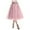 F-69Brick Red, variant on Women's Mesh Skirt Elastic Waist Solid Color A Line Lace Up Comfortable Fashion Tutu Skirts For Casual Daily Wear,Watermelon Red,One Size