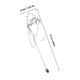 thumbnail image 2 of Non Piercing Ear Hook Earrings Tassel Earring Women 1Pair Clip on, 2 of 5