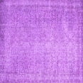 thumbnail image 1 of Ahgly Company Indoor Square Abstract Purple Contemporary Area Rugs, 6' Square, 1 of 4