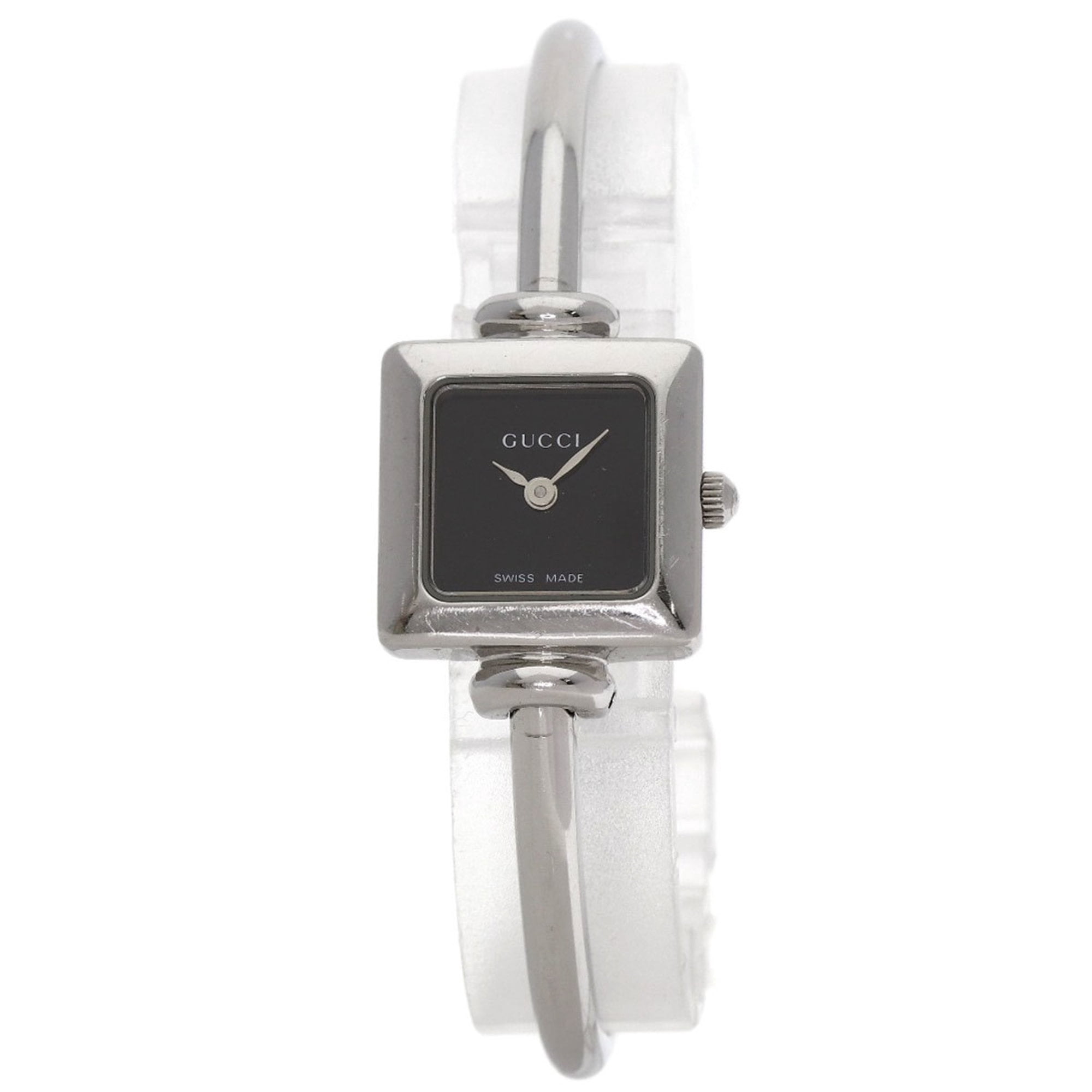 Gucci Stainless Steel 1900l Watch Gucci Near MINT- GUCCI 1900L Gold Stainless Steel Women main image 3