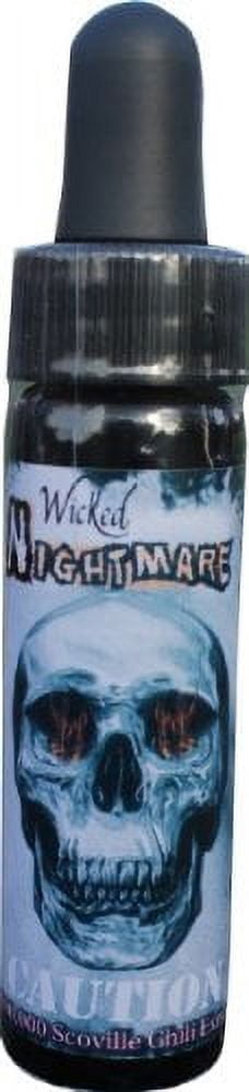 Wicked Nightmare Extract Hot Sauce Hotter Than Reaper Ghost Pepper Scorpion