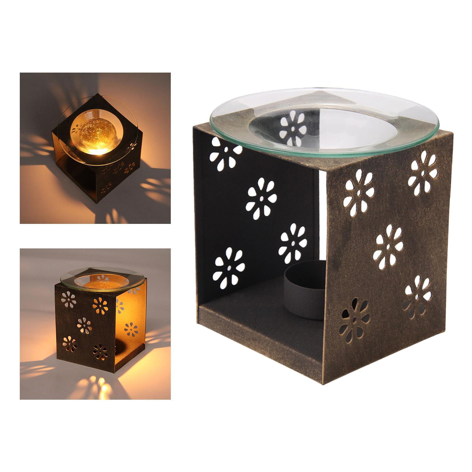 European Style Oil Burner Wax Melt Tealight Oil Warmer Spa Yoga Meditation
