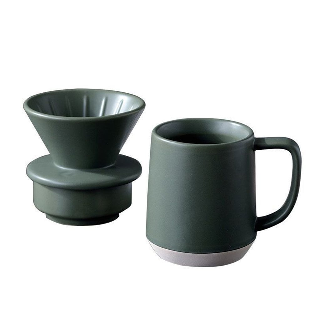 Details about   V60 Ceramic Pour Over Coffee Dripper Paper Filter Cup Cone for 1-2 Cups 