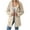 Beige, variant on larppty Womens Fuzzy Fleece Jacket Fall Winter Coat Sherpa Jacket Zipper Outerwear Coats with Pockets (Blue, M)