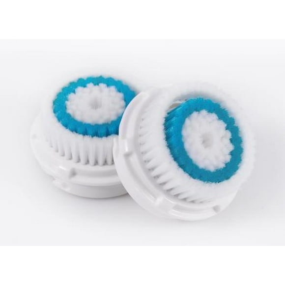 Lot de 2 Têtes de Brosse de Nettoyage Facial TreatMe100 à Pores Profonds TreatMe100 (Compatible avec Clarisonic Mia 2 Pro)