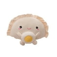 thumbnail image 1 of Egg Dumpling Toy Pillow Cute Stuffed Animal Soft Hugging Comfort for Kids Home, 1 of 3