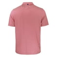 thumbnail image 3 of Men's Cutter & Buck  Red/White Kansas Jayhawks Forge Eco Double Stripe Stretch Recycled Polo, 3 of 3