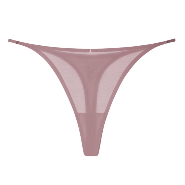 FAIWAD String en Maille pour Femme Taille Basse Sans Coutures G-String Échancré Respirant Culottes Confortables
