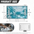 thumbnail image 7 of Whosucclay Palm Tree Stripe Seat Cushions, Comfort Breathable Thickened Golf Cart Seat Blanket for EZGO Yamaha Club Car, 52.36" x 32.28", 7 of 7