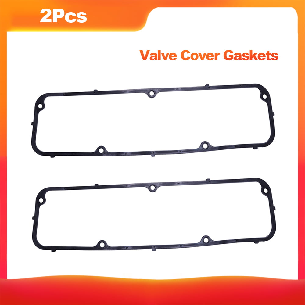 Rubber Valve Cover Gaskets NEW SET Ford Valve Covers FE Black 390 427
