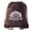 Brown, variant on Sunset with name and Date white print-Family Reunion Party Favor Bags