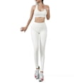 thumbnail image 1 of Women's Yoga Wear Suit Female Beauty Back Bra Pocket Running Trousers Sports Fitness Two-Piece Set WERSEON Modelo, 1 of 6