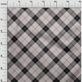 thumbnail image 2 of oneOone Cotton Poplin Fabric Tartan Check Print Fabric By The Yard 42 Inch Wide, 2 of 4