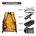 thumbnail image 4 of Yiaed The Chicken Family Print School Backpack College Backpack Daypacks for Students High School Spacious and Durable Daypack for Work and Travel-One Size, 4 of 6
