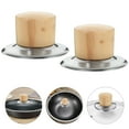 thumbnail image 5 of MRLESS 6pcs Pot Lid Knobs Universal Wooden Handle Replacement, 5 of 6