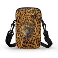 thumbnail image 2 of HELLHERO Patriotic Wolf Head Sling Bag Vintage, 2 Zippers for Travel, Outdoor and Daily Use, Casual Use, 2 of 7
