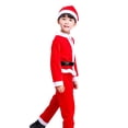 thumbnail image 2 of Disfraz de Papá Noel de Navidad para , traje de Papá Noel, ropa de , vestidos elegantes para fiesta de Navidad, Cosplay, accesorio de f chico 160cm Macarena Disfraz de Papá Noel, 2 of 8