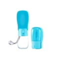 thumbnail image 1 of Botella de agua plegable para perros, ideal para paseos; botella de agua portátil para mascotas, perfecta para viajar; botella de agua sin BPA, apta para gatos, conejos, cachorros y otras mascotas., 1 of 5
